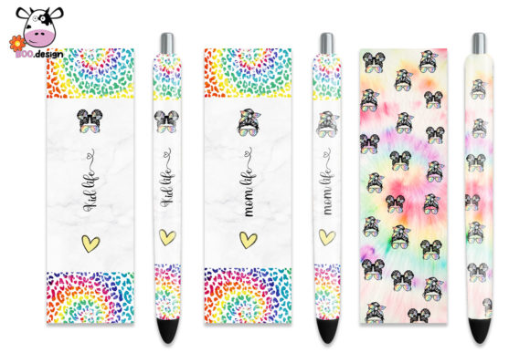 Download Mom Life Kid Life Leopard Pen Wrap - Premium Bundle