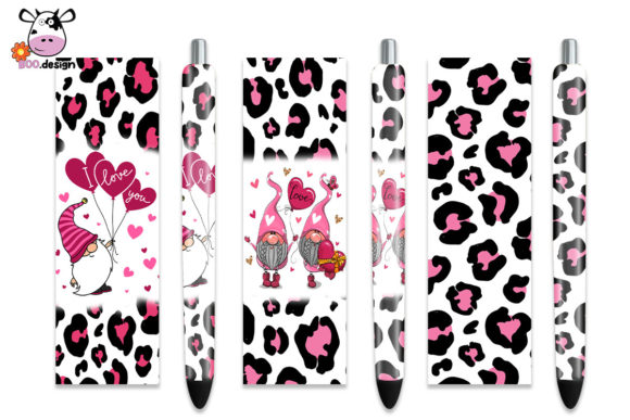 Download Gnome Valentine Pen Wrap - Premium Resources